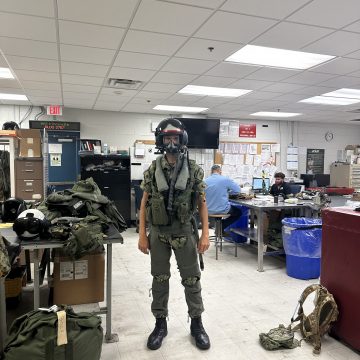 Flight suit fits!